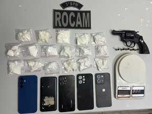 Homem é baleado e confessa assaltos ao ser encontrado pela polícia em Arapiraca
