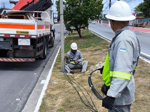 Novo furto de cabeamentos no viaduto da antiga PRF gera prejuízo de cerca de R$ 500 mil