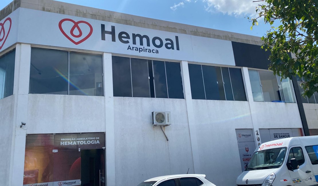 Arapiraca e União dos Palmares recebem equipes itinerantes do Hemoal para coleta de sangue nesta terça-feira (15)