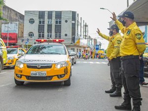 Ruas do Centro de Arapiraca são interditadas para simulação de assalto a banco