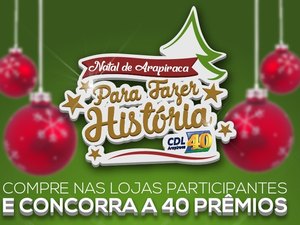 Campanha de Natal no comércio de Arapiraca empolga lojistas e clientes