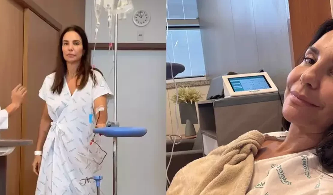 Ivete Sangalo grava vídeo no hospital e faz alerta sobre saúde