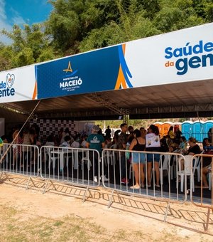 Saúde da Gente ultrapassa 1,5 milhão de atendimentos à população de Maceió