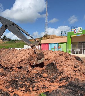 Prefeitura de Taquarana inicia obras para melhorar acesso à Creche Cria no município