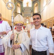 JHC prestigia missa de início do governo do novo arcebispo de Maceió