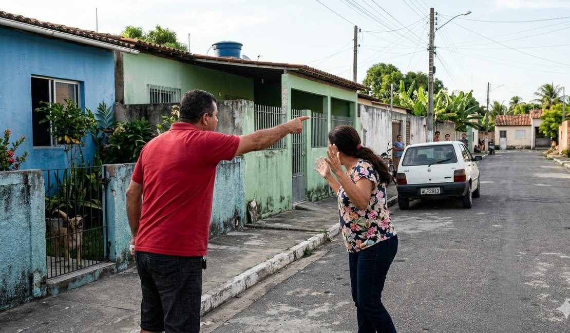 Homem briga com vizinha em Arapiraca diz que vai chamar amigos para atacá-la: 'rapariga'