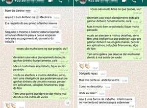 Vítima escapa de golpe e criminoso questiona: 'onde eu errei?'