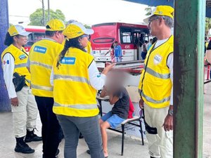 Ronda no Bairro acolhe criança de oito anos perdida no terminal do Benedito Bentes