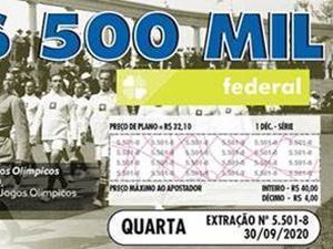 Loterias Caixa homenageiam centenário de participação brasileira em jogos olímpicos