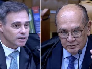 Aos gritos, Mendonça e Gilmar Mendes batem boca no STF: 'Pode chorar'