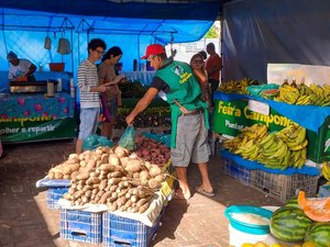 Pedaço do campo em  Maceió: a Feira Camponesa está de volta à Praça da Faculdade