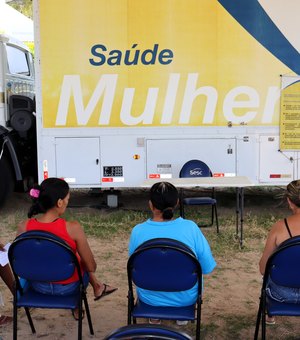 Sesc Alagoas oferece exames gratuitos de citologia e mamografia em União dos Palmares