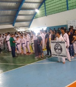 Atletas de Lagoa da Canoa conquistam 15 medalhas no Campeonato Alagoano de Taekwondo