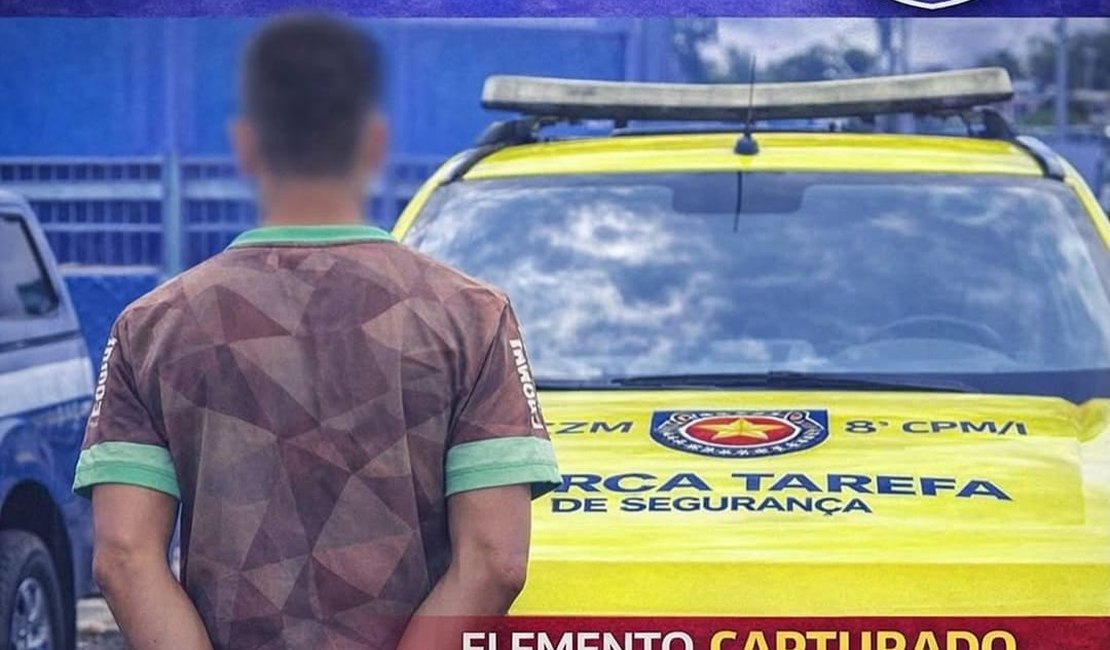 Acusado de homicídio qualificado é preso no município de São Luís do Quitunde