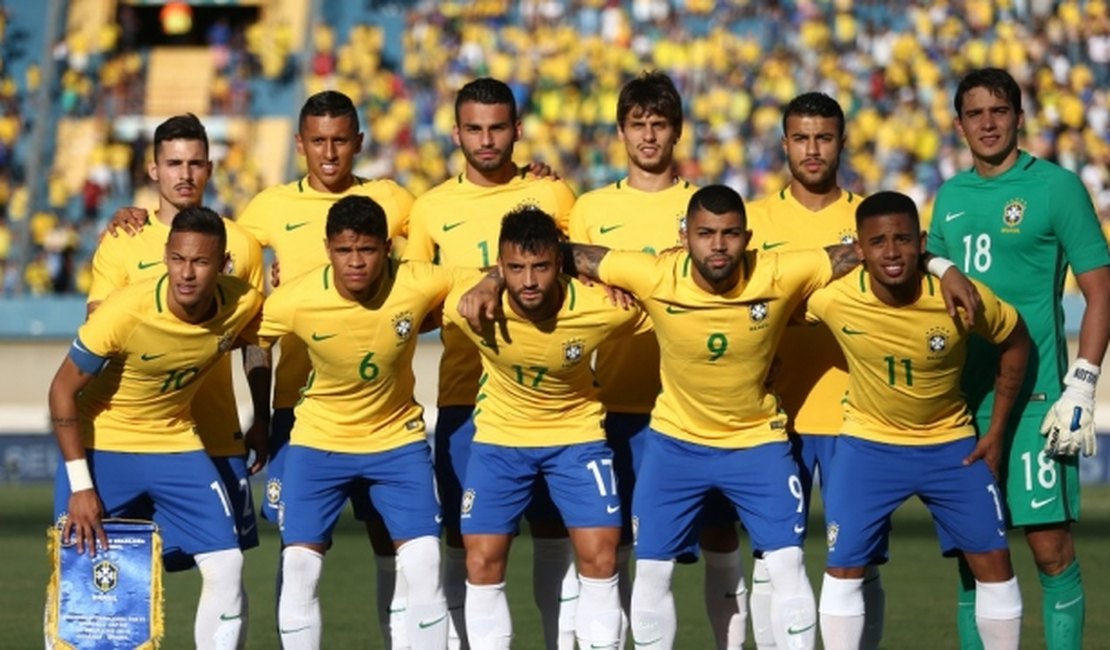 Seleção Brasileira enfrenta a África do Sul nesta quinta-feira