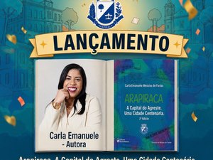 Livro que conta história de Arapiraca ganha 2ª edição e será lançado dia 26