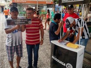 Campanha de sócios supera expectativas e ASA faz jogo treino neste domingo