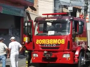 Princípio de incêndio atinge açougue no município de União dos Palmares