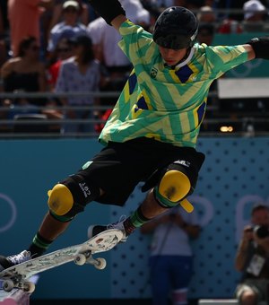 Augusto Akio, o “Japinha”, conquista a medalha de bronze no skate park