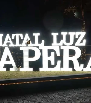 Tapera completa 68 anos com programação festiva e Natal Luz