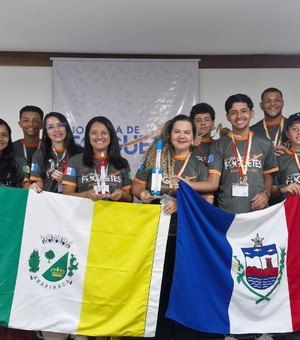 Arapiraca: alunos da Rede Municipal conquistam medalhas em competição nacional