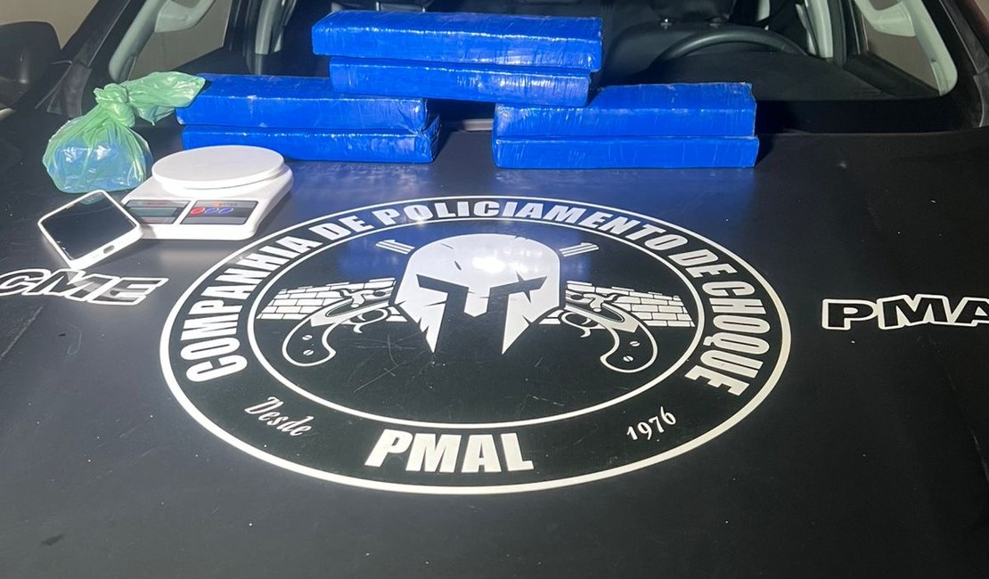 Homem é preso com 6 kg de maconha escondidos dentro do fogão no bairro Canaã
