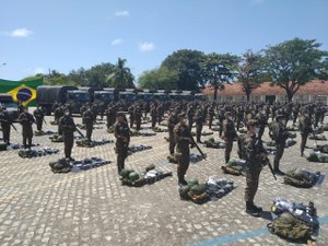 Eleições: Militares do Exército se preparam para deslocamento ao interior do Estado