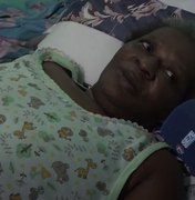 [Vídeo] Idosa de Arapiraca necessita de cirurgia para corrigir problema com prótese na região do quadril