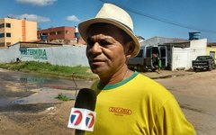 Cleidson Alves, morador do bairro Planalto