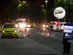 Operação Lei Seca prende uma pessoa por embriaguez ao volante em Maceió