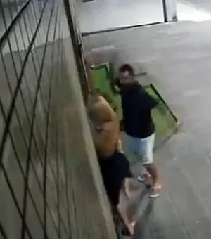 [Vídeo] Babal Guimarães espanca namorada meses após condenação por agredir ex