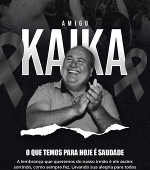 Prefeitura de Porto Calvo decreta luto pela morte do ex-prefeito Kaika