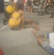 Duas crianças de bicicleta são atropeladas por moto no Bosque das Arapiracas