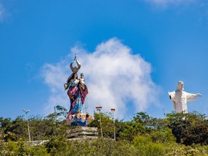 Palmeira dos Índios suspende visitação ao Cristo Redentor e Santuário Mãe do Amparo 
