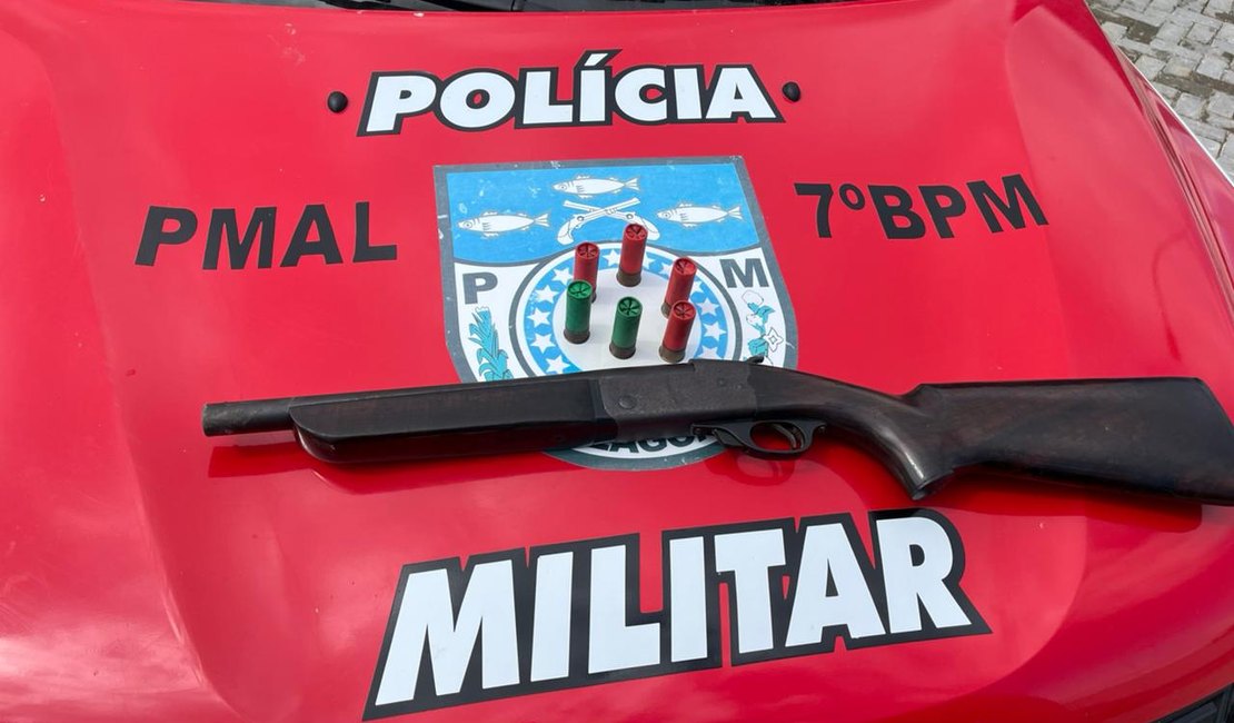 Armas e drogas são apreendidas em ações no Sertão e Zona da Mata