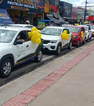 [Vídeo] SMTT de Arapiraca dá início à campanha Maio Amarelo de conscientização no trânsito