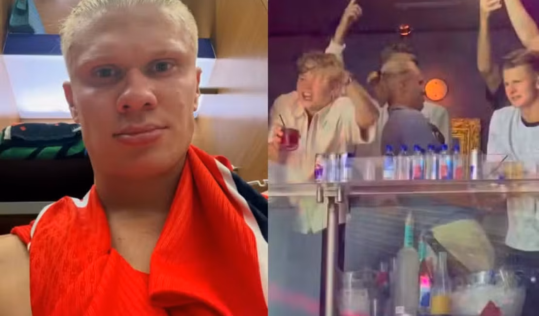 Erling Haaland é visto em boate em Miami após despedida da Copa do Mundo