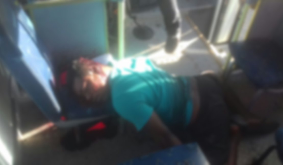 Homem é executado dentro de micro-ônibus no Pilar