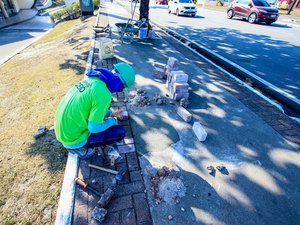 Prefeitura executa obras no entorno do Memorial à República