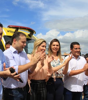 Durante solenidade, Governador elogia gestão de Joãozinho e Izabelle Pereira na Saúde dos Vilelenses