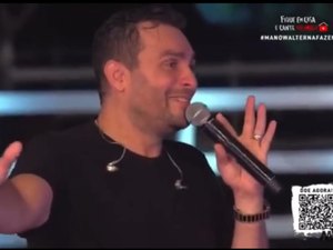 Live de Mano Walter tem mais de 5 milhões de visualizações no YouTube