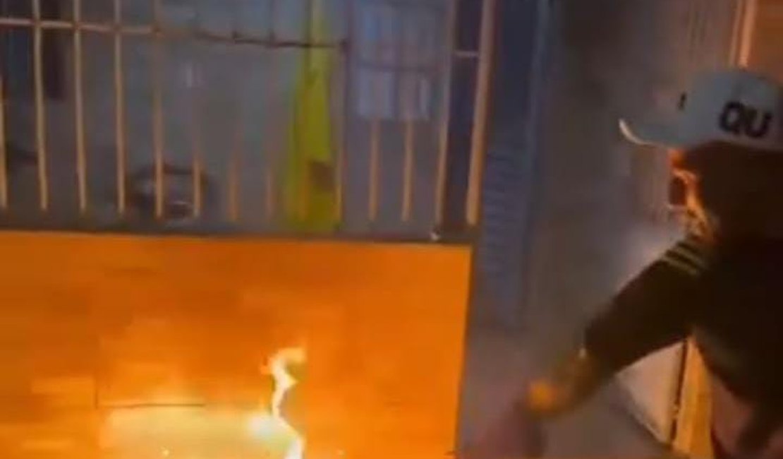 Morador de Maceió incendeia televisor após Brasil ser eliminado da Copa