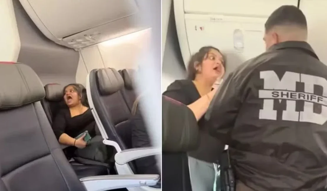 Mulher é expulsa de voo por assistir vídeo sem fones de ouvido