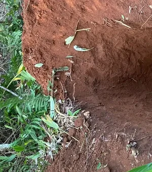 Mulher cava cova para ex-marido, mas é encontrada morta ao lado do buraco