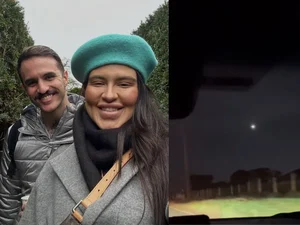 Casal registra suposto Ovni na mesma região onde influencer fez relato