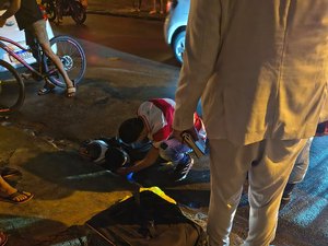 Homem é baleado nas costas após perseguição de moto na Jatiúca, em Maceió