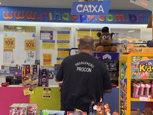 Procon Maceió fiscaliza lojas de brinquedos e parques recreativos da capital
