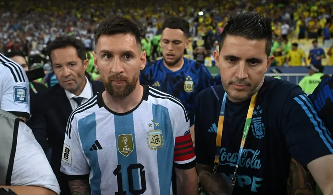 Messi desabafa sobre confusão no Maracanã: ‘Mais uma repressão contra argentinos no Brasil’