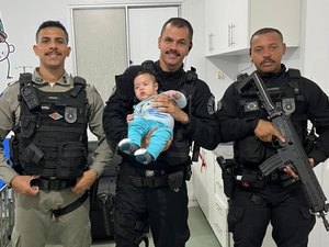 Policiais militares salvam duas crianças em ações distintas no interior de Alagoas