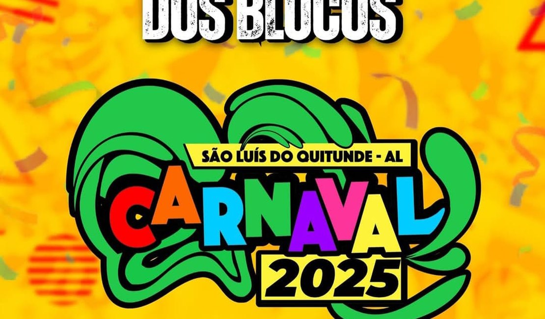 Prefeitura divulga programação dos blocos carnavalescos de São Luís do Quitunde